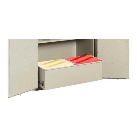 Fire King FireKing Drawer Body For CF4436-DPA & CF7236-DPA, Parchment, Assembled 319035PA